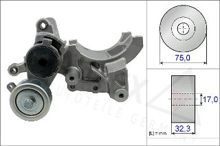 ALTERNATÖR GERGİ RULMANI TOYOTA LANDCRUISER 3.0 D-4D 02 10 resmi