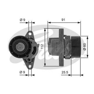 X ALTERNATÖR GERGİ RULMANI KÜTÜKLÜ CLİO II-KNG-LGN I-II-MGN-SCENIC 1.4 16V-1.6 16V-LOGAN-SANDERO resmi