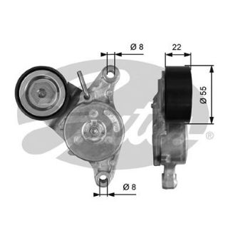 ALTERNATÖR GERGİ RULMANI KOMPLE KUTUKLU COROLLA-AURIS 1,6 D4D 2015-> MİNİ ONE D COOPER D 10 resmi