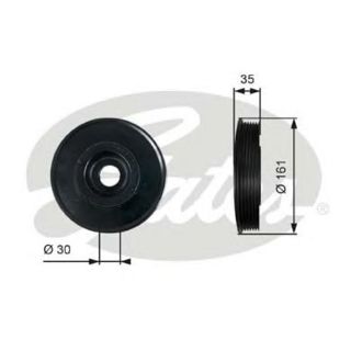 KRANK KASNAK DOLU ( FORD : FİESTA 1.4TDCİ  02- )( PEUGEOT : 107 - 206 / CITROEN C2 - C3 - C4 / FORD FIESTA 1.4 HDI ) resmi