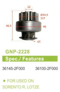 MARŞ DISLISI (KMD-5736) 11 DIS HYUNDAİ IX35 JEEP / KİA SORENTO 2010-----> 36100.. (SP-KMM-3340-VK) resmi