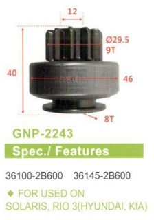 MARŞ DISLISI DELCO TİP 9 DIS HYUNDAİ BLUE 2011-> KİA RİO 3 2011-> resmi