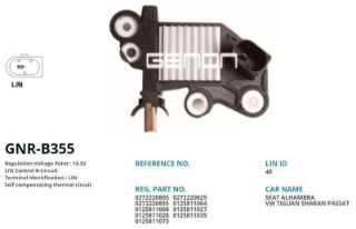 ALTERNATÖR KONJEKTOR BOSCH TİP 12V AUDI A3 / SEAT LEON - ALHAMBRA - ATECA / SKODA OCTAVIA - SUPERB - KODIAQ / VOLKSWAGEN GOLF - PASSAT - CADDY - TRANSPORTER (LIN) resmi