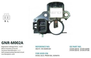 ALTERNATÖR KONJEKTOR 12V HYUNDAİ ACCENT ELENTRA - SONATA / MİTSUBİSHİ LANCER (L, S) resmi