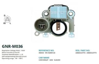ALTERNATÖR KONJEKTOR MİTSUBİSHİ TİP 12V CHEVROLET / SUZUKİ (L, IG) resmi