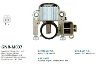 ALTERNATÖR KONJEKTOR MİTSUBİSHİ TİP 12V MİTSUBİSHİ FUSO CANTER YENI MODEL - PAJERO (L, S) resmi
