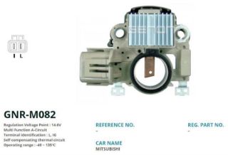 ALTERNATÖR KONJEKTOR MİTSUBİSHİ TİP 12V MİTSUBİSHİ CANTER (L, IG) resmi