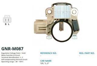 ALTERNATOR KONJEKTOR MITSUBISHI TIP 12V MITSUBISHI L300 - L200 (L, S) resmi