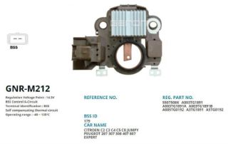 ALTERNATÖR KONJEKTOR MİTSUBİSHİ TİP 12V CITROEN C2-C3-C4-C5-C8 - JUMPY / PEUGEOT 207-307-308-407-807 - EXPERT (A3TG1891 - A5TG0192) (BSS) resmi