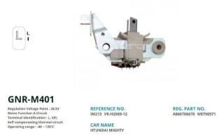 ALTERNATÖR KONJEKTOR 24V MİTSUBİSHİ CANTER 444 - 449 ESKI MODEL (L, I(R)) resmi