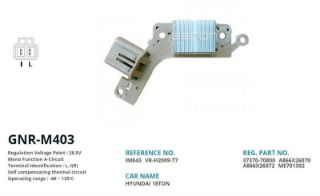 ALTERNATÖR KONJEKTOR 24V MİTSUBİSHİ PRESTIGE - SAFIR / KOMATSU (L, I(R)) resmi