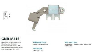 ALTERNATÖR KONJEKTOR MİTSUBİSHİ TİP 24V MİTSUBİSHİ / CATERPILLAR IS MAKINASI (L, I(R)) resmi