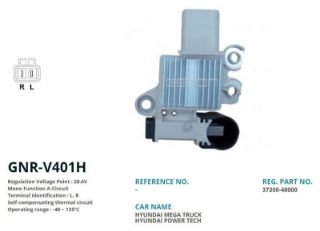 ALTERNATÖR KONJEKTOR VALEO TİP 24V HYUNDAİ HD 35 KAMYON IS MAKINESI MİTSUBİSHİ (L,R) resmi