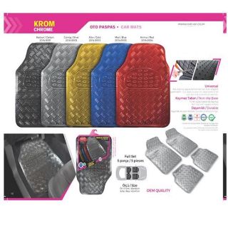 PASPAS ÜNİVERSAL KROM - KARBON - 5 PARÇA KROM SERİSİ PASPAS resmi