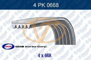 KANALLI KAYIŞ CHEVROLET KALOS 1,2 MATİZ 1,0 SPARK 1,0 05=> DAEWOO KALOS 1,2 MATİZ 1,0 03=> resmi