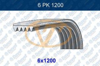 KANALLI KAYIŞ CLİO KANGOO 1,5DCI K9K resmi