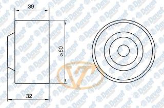 TRIGER GERGI RULMANI ( HYUNDAI / MITSUBISHI / PROTON ) resmi