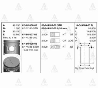SEGMAN HI-BESTA STD TAKIM resmi