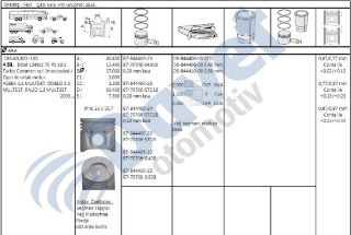MOTOR GOMLEK 70,10MM 0,50 FARKLI FİORİNO-DOBLO-PALİO-ALBEA-PUNTO 1,3 MULTIJET 16V - 1,3JTD 16V ASTRA-CORSA 1,3CDTI 16V SUZUKİ IGNES -SWIFT-WAGON R+ Z13DT1,3DDIS 16V BİPPER-NEMO 1,3HDI 16V 12-> resmi