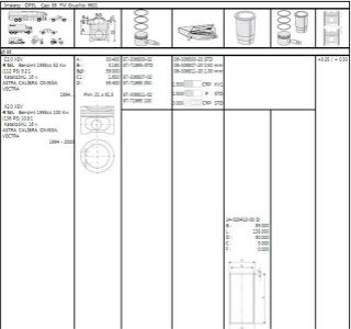 SEGMAN TAKIMI (1,00 FARKLI) / (86,00MM) P306 GTI EM P306 GTI YM ZX XSARA VTS XU10J4RS (2,0 16V) VECTRA A VECTRA B OMEGA B 2,0 8V / 16V OLCU: (1,5 * 1,5 * 3) TAKIM resmi