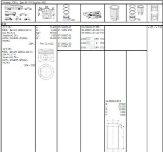 SEGMAN TAKIMI (0,50 FARKLI) / (86,00MM) P306 GTI EM P306 GTI YM ZX XSARA VTS XU10J4RS (2,0 16V) VECTRA A VECTRA B OMEGA B 2,0 8V / 16V OLCU: (1,5 * 1,5 * 3) TAKIM resmi