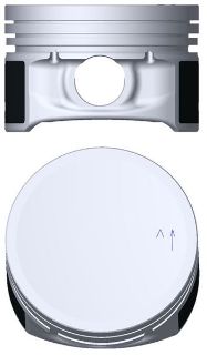 PİSTON+SEGMAN 1.2 16V D4F 732-736 CLIO IV/LOGAN/SANDERO 12- resmi