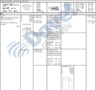 PİSTON+SEGMAN 2.5TD J9 94- resmi