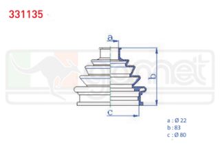 AKS KÖRÜĞÜ KİTİ SOL SAĞ DIS AUDI A3 (8L1) 1.9 TDI 22X83X80 1996-2003 / BMW 5 SERISI (E34) 525 İ 1987-1995 / MERCEDES E SERISI (W210) E 320 1995-2002 / VOLVO S70 (LS) 2.0 1996-2000 resmi