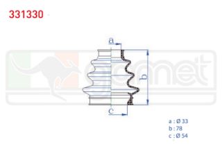 AKS KÖRÜĞÜ KİTİ SOL SAĞ ARKA İÇ BMW 5 SERISI (E60) 525 D 33X78X54 2003-2010/ 6 SERISI (E63) 645Cİ 2004-/ 7 SERISI (E66) 730Lİ 2001-2009/ PORSCHE 911 (996) 3.4 CARRERA 1997-2005/ CAYMAN 3.4 2005-2013 resmi
