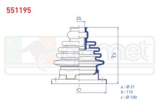 AKS KÖRÜĞÜ KİTİ SOL SAĞ ON-ARKA İÇ VOLKSWAGEN CADDY II (9K9A) 1.9 TDI 21X110X100 1995-2004 / JETTA II (19E, 1G2, 165) 1.8 1982-1992 / SEAT İBİZA II(6K1) 1.8İ 16V 1993-2002 /AUDI 80(8C,B4)2.0 1991-1996 resmi