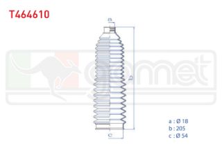 DİREKSİYON KÖRÜĞÜ SAĞ  PASSAT 97-01 resmi