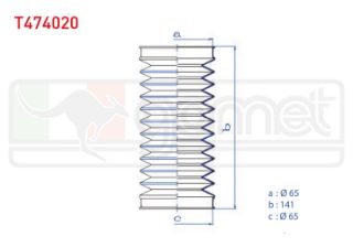 DIREKSIYON KÖRÜĞÜ VOLKSWAGEN PASSAT 1.8 T 1996-2000 / PASSAT 1.9 TDI 1996-2000 / AUDI A4 1.6 1994-2001 / A6 2.5 TDI 1997-2004 resmi