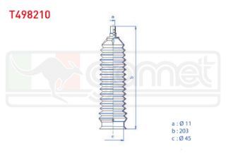 DIREKSIYON KÖRÜĞÜ CHEVROLET AVEO 1.4 16V 2006-2011 / KALOS 1.4 2003-2008 resmi