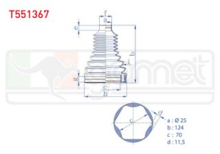 AKS KÖRÜĞÜ KİTİ SOL SAĞ İÇ TERMOPLASTIK BMW 3 SERISI (E90) 320 D XDRİVE 25X124X70 2005-2011/ 5 SERISI (F10) 520 D 2010- / 7 SERISI 740 İ 2009-/ X3 (F25) XDRİVE 2.0İ 2010-/ 1 SERISI 118 D 2010- resmi