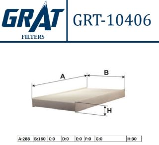 KABIN FILTRESI ( ALFA ROMEO : 156 1.6TS 2.0TS 97-06 / FIAT : BRAVA - MAREA ) resmi