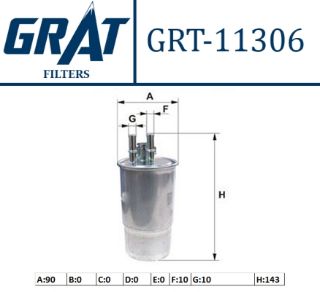 YAKIT FILTRESI ( RENAULT: KANGOO 1.5DCI 08-LAGUNA III 1.5DCI-2.0DCI 08- ) resmi