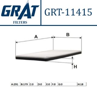 KABIN FILTRESI ( RENAULT MEGANE I CLASSIC 1.4-1.6-2.0 Ie 16V-1.9 TDI 96-) resmi