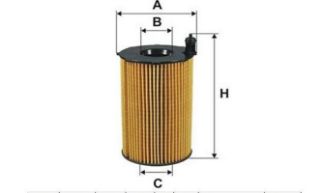 YAG FILTRESI ( AUDI: A7 3.0TDI 10-/ A8 3.0TDI 10-/ Q7 3.0TDI / VW:TOUAREG / PORSCHE:CAYENNE 11-) resmi