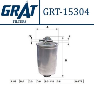 YAKIT FILTRESI  (VW: TRANSPORTER T4 2.4D 2.5TDI) resmi