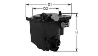 MAZOT FILTRESI ( FORD : FOCUS 1.6TDCI 04- FIESTA 1.6TDCI 01-12 ) (PEUGEOT: 206-207-307-308-407 / CITROEN: C3-C4 ) resmi