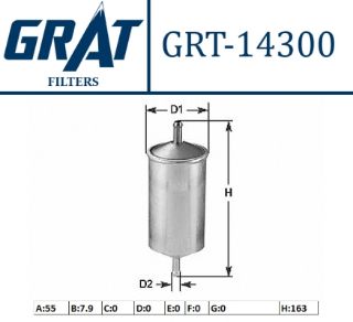 BENZIN FILTRESI (VW GOLF 04-05  POLO 95-10  POLO CLS 97-02  AUDI A3 04-08  SEAT IBIZA 97-10  SKODA FABIA 00-08) (FIAT: BRAVO-BRAVA-MAREA 1.4 1.6 / OPEL: ASTRA) resmi