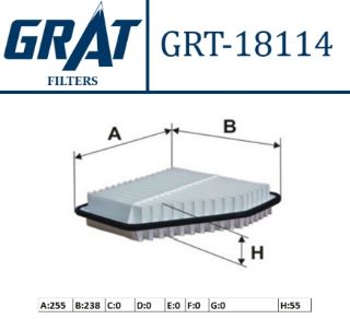 HAVA FILTRESI - (TOYOTA: RAV4 06>11 / RAV4 06-12 2.0 VVTI - 2.4 VVTI - 3.5 VVTI / CAMRY 06- 3.5 V6 "BENZINLI" ) resmi