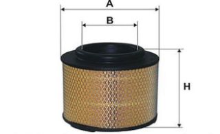 HAVA FILTRE KAPALI TIP ( FORD : RANGER 06- )( TOYOTA: HILUX-VIGO 06>11 MAZDA: BT50 06>) resmi