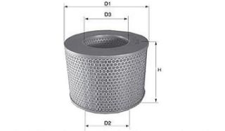 HAVA FILTRESI - (TOYOTA: HILUX 02>06 "LN145 2WD- 4WD") resmi