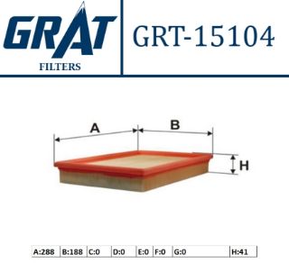 HAVA FILTRESI (VW GOLF 98-07  POLO 02-08  SEAT IBIZA 02-10  LEON 00-06  SKODA FABIA 00-08) resmi