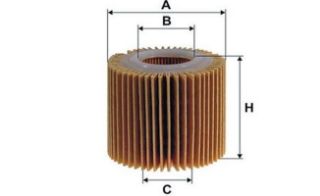 YAG FILTRESI - (TOYOTA: COROLLA 10>12 "1.4-1.6 VVTI BENZINLI"/AURIS 10>12 "1.4-1.6 VVTI BENZINLI"/AVENSIS 09>12 "1.6-1.8-2.0 VVTI BENZINLI"/RAV4 08>12 "2.0 VVTI BENZINLI" ) resmi