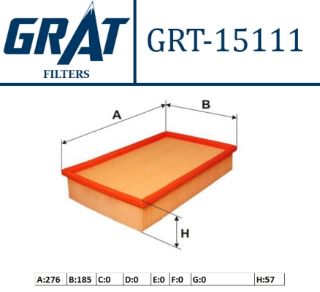 HAVA FILTRESI (VW CADDY 96-03  POLO CLS 96-00  SEAT TOLEDO 92-99  SKODA FELICIA 95-01) resmi