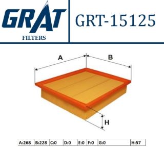 HAVA FILTRESI ( VOLKSWAGEN: GOLF III 1.6 2.0GTI ) resmi
