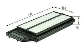 HAVA FILTRESI - (HONDA: ACCORD 03>08 ) resmi