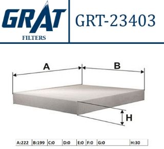KABIN FILTRESI - (HONDA: CIVIC 96>00 / CRV 97>01 ROVER: 400 96>00 MITSUBISHI: LANCER 09> / ASX 09> / OUTLANDER 09> / D-MAX 14> 2.5 / D-MAX 14- 2.5) "TEKLI" resmi